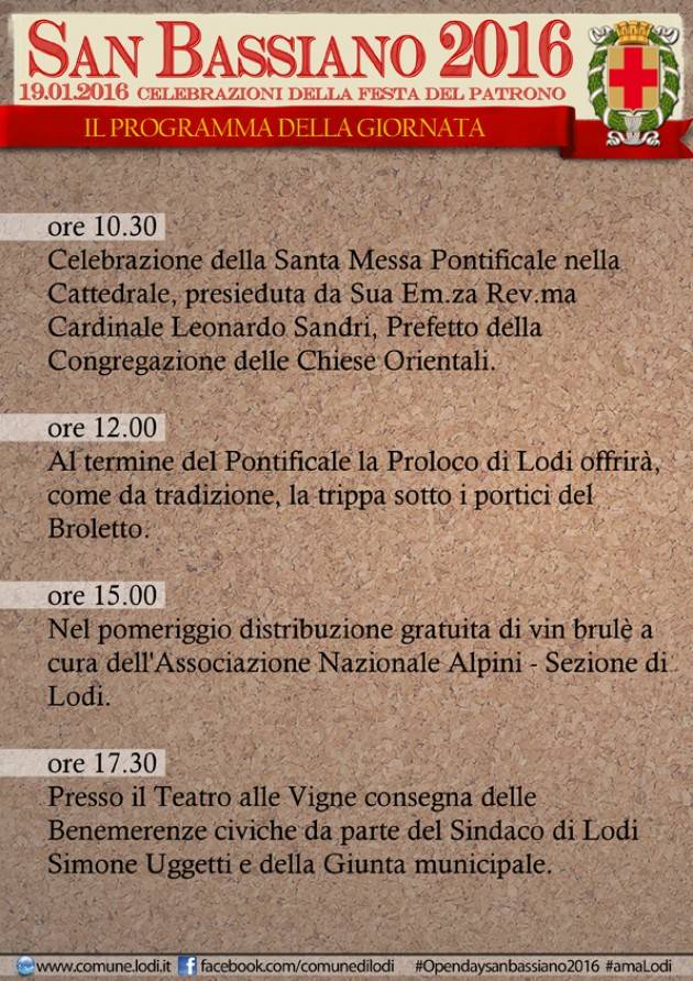 Lodi -  'Open day' per San Bassiano