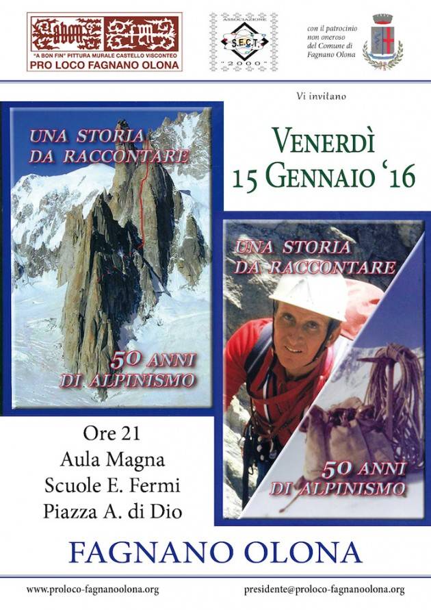 Fagnano Olona  - 50 anni di alpinismo