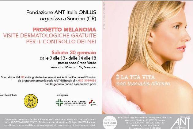 A Soncino (CR) la Fondazione ANT Italia Onlus per la prevenzione oncologica