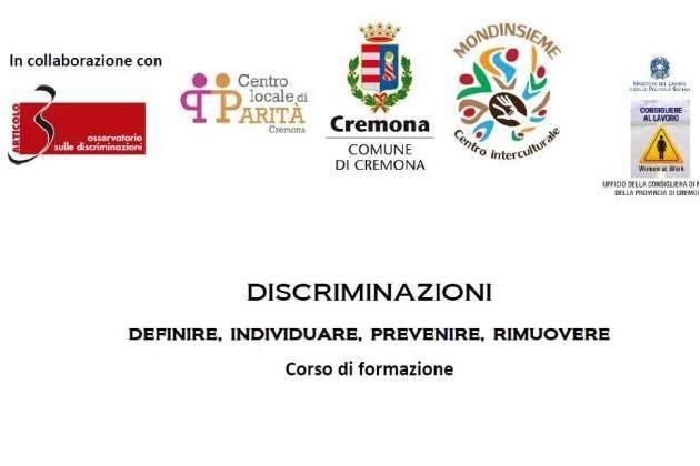 A Cremona un corso per prevenire e contrastare ogni forma di discriminazione