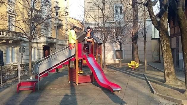 Cremona Primi interventi di restyling su parchi giochi e aree verdi