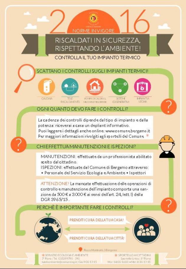 Bergamo - Riscaldati in sicurezza rispettando l’ambiente