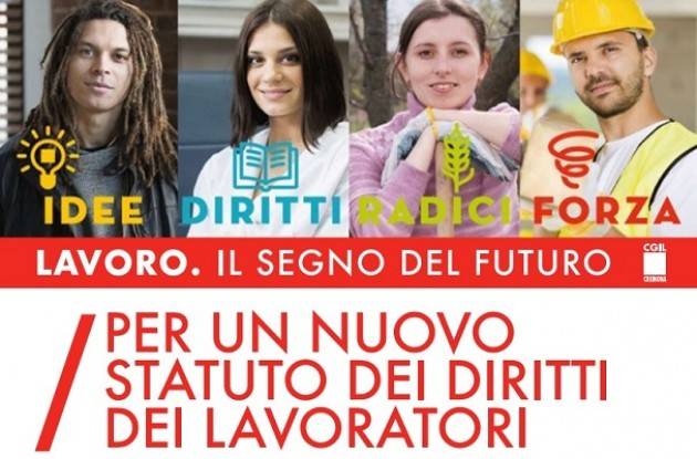 La Cgil di Cremona presenta la nuova proposta di Statuto Attivo