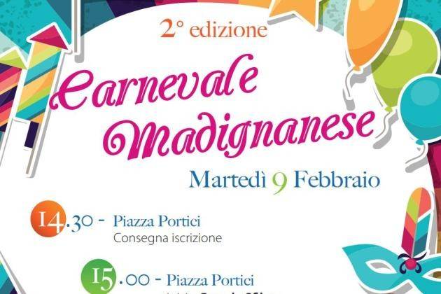 A Madignano (Cremona) torna il Carnevale, grande sfilata martedì 9 febbraio