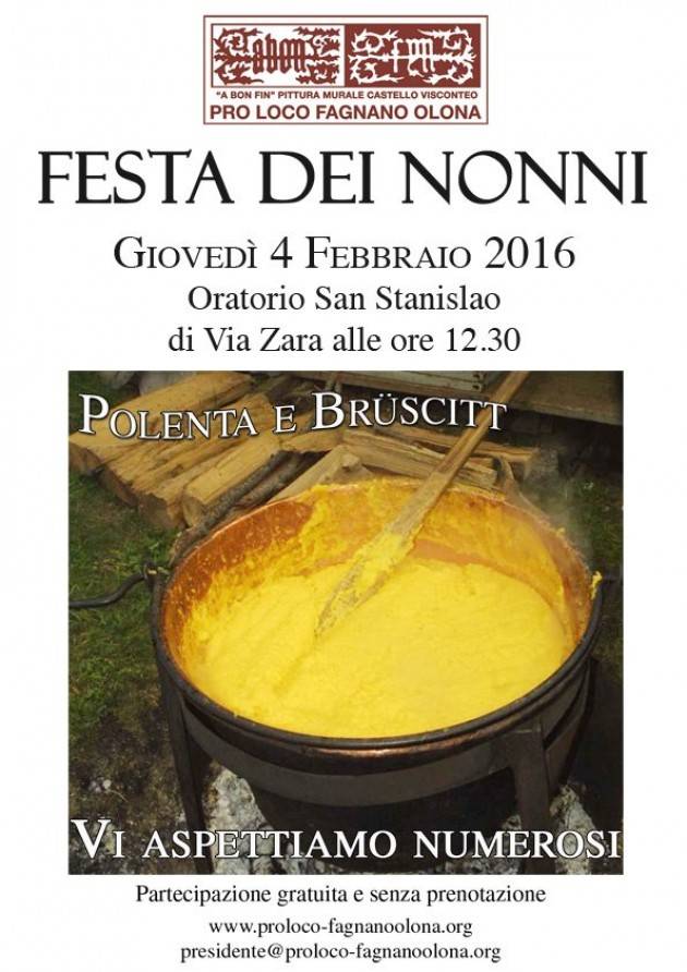 Fagnano Olona - Festa dei Nonni 2016