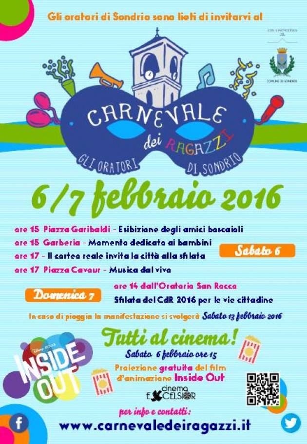 Sondrio - Carnevale dei ragazzi