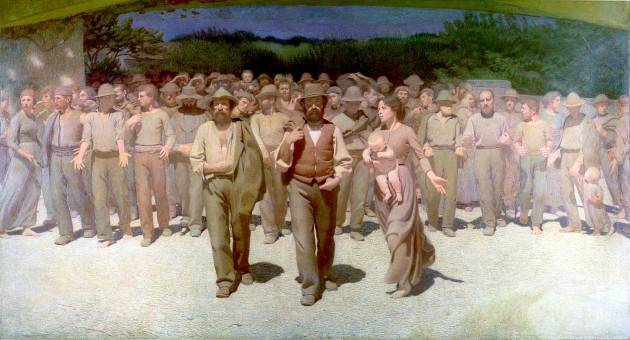 Milano - Al Museo del Novecento visite guidate per le scuole al quadro Il Quarto Stato, una delle icone artistiche di Milano