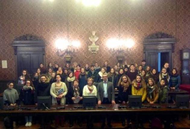 Mantova - Gli studenti di Nevers in Comune
