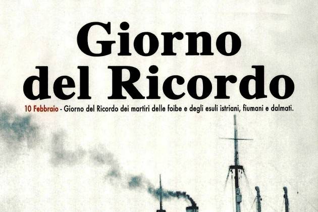 Giorno del Ricordo a Cremona, il 24 febbraio incontro per gli studenti al Torriani