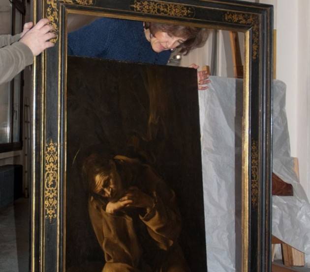 Il S. Francesco di Caravaggio è in restauro: il Museo di Cremona si prende cura dei suoi gioielli