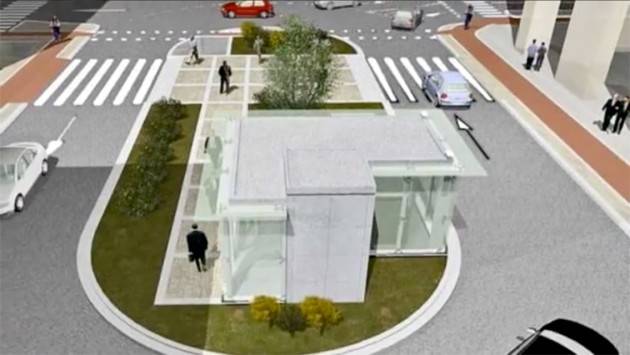 Milano - Parcheggio di via Borgogna
