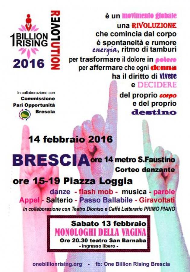 Brescia - One Billion Rising Revolution 