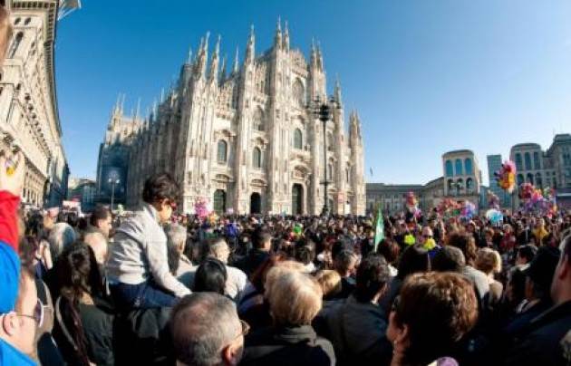 Milano - Carnevale Ambrosiano. Zone in festa per il 'Sabato grasso' 