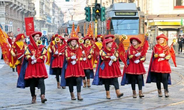 Milano - Carnevale Ambrosiano. Zone in festa per il 'Sabato grasso' 