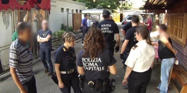 Roma - Aggressioni al Villaggio Salviati