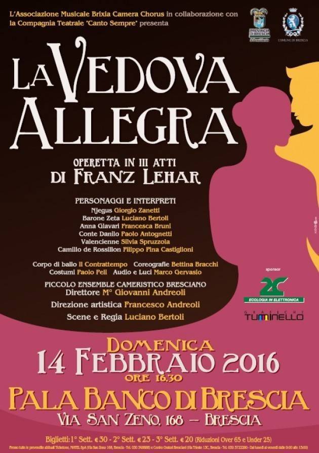 Brescia - San Faustino: 'La vedova allegra' e 'Antiquari in piazza'  