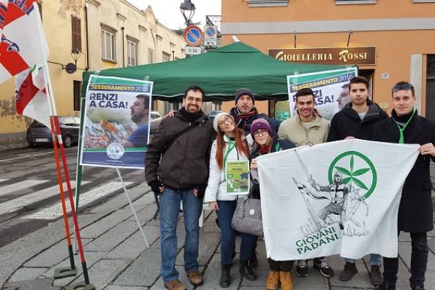 Soresina I giovani padani in piazza per l’autonomia della Lombardia