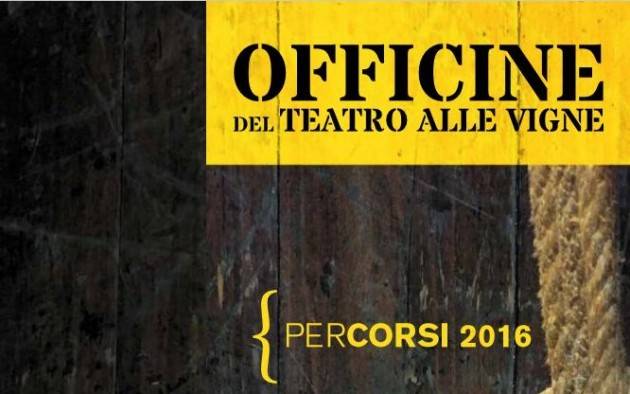 Lodi - 'Officine del teatro', partono i corsi alle Vigne