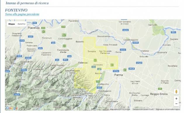 Stop Devastazioni sul territorio : Trivelle in provincia di Parma, Mantova e Cremona.
