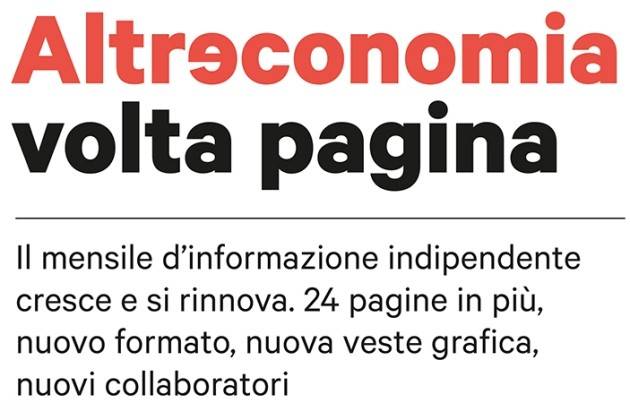 Altreconomia volta pagina: da marzo 2016 nuovo formato e nuova veste grafica