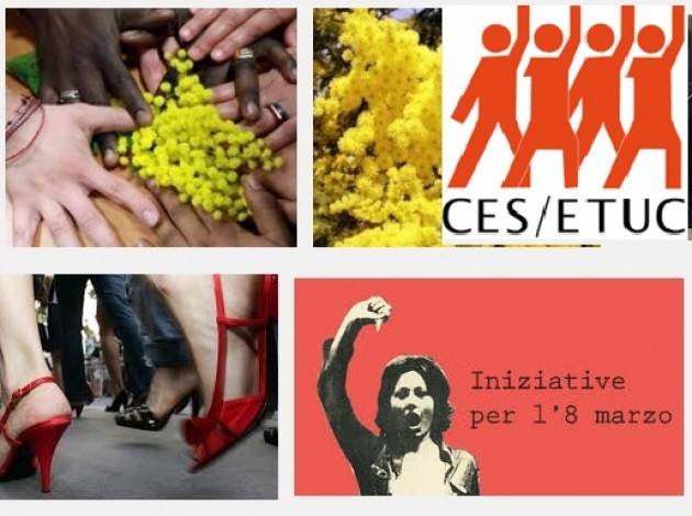 Appello della Ces 8 marzo: non solo soffitti, anche pareti di cristallo