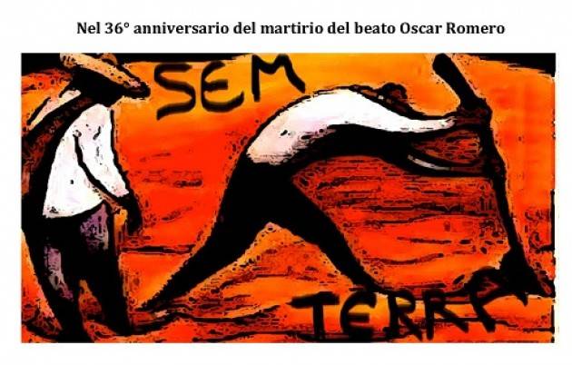 In ricordo del  36° anniversario del martirio di mons. Oscar Romero