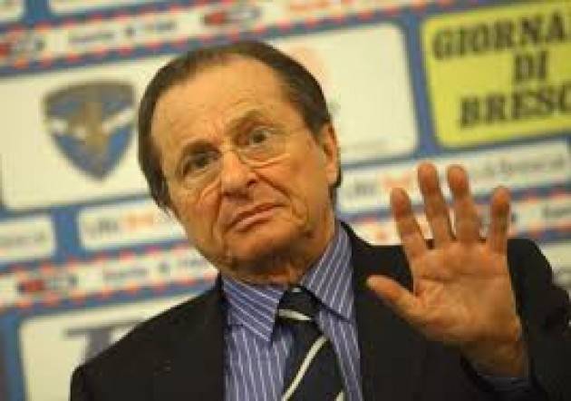 Brescia - Lutto per la morte di Gino Corioni