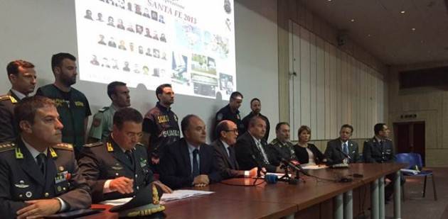 Gioiosa Jonica - 34 arresti nell’operazione contro la ‘ndrangheta