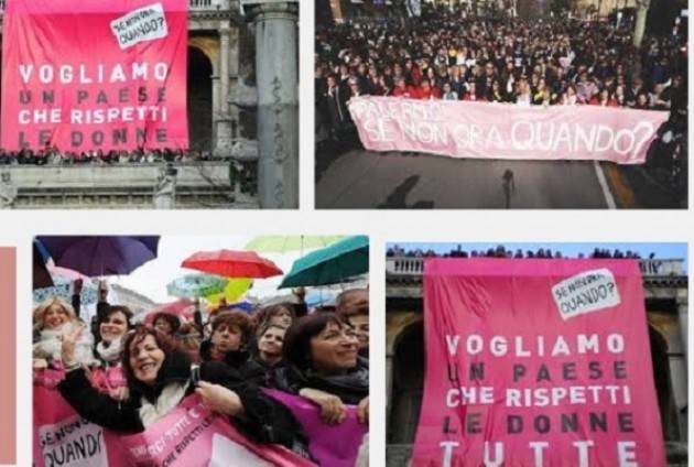 Donne contro Donne Ada Ferrari disprezza il femminismo. La Rete delle Donne di Cremona lo valorizza