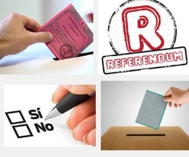In vista del Referendum del 17 aprile Modalità per voto domiciliare e tessera elettorale