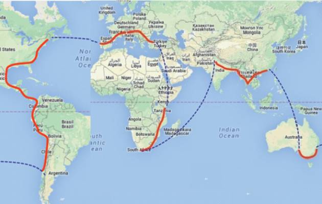 Il Giro del Mondo in Bicicletta di Marco Invernizzi