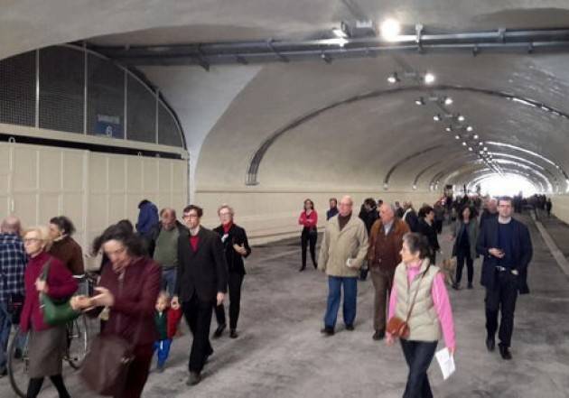 Milano -  Riapre alla viabilità il tunnel di via Spoleto