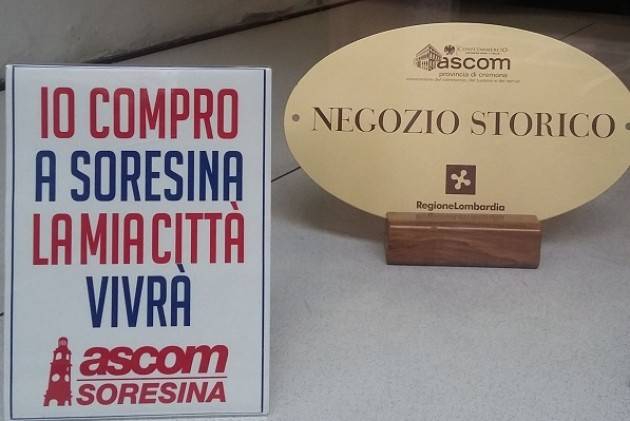 Io compro a Soresina La mia città vivrà Iniziativa Ascom