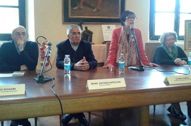 (Video) Misericordia per Giuda  Mons. Antonio Napolioni, Vescovo di Cremona, in visita alla Fondazione Città di Cremona