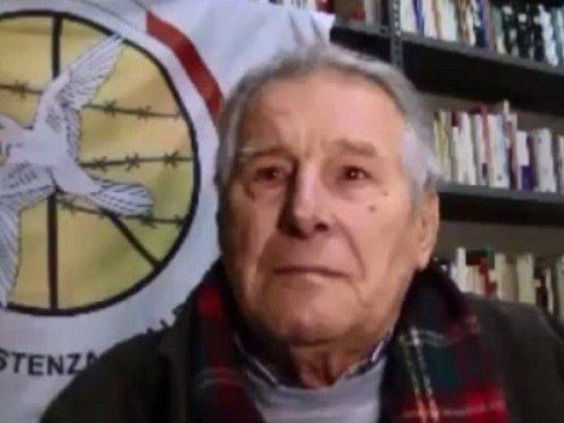Auguri al partigiano ‘Lupo’ per i suoi 90anni.Festa all’Anpi di Cremona