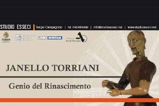 A Cremona ‘Janello Torriani. Genio del Rinascimento’, presentazione della mostra