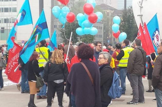 Sciopero Pubblico Impiego Lombardo Anche Cremona presente alla manifestazione di Milano
