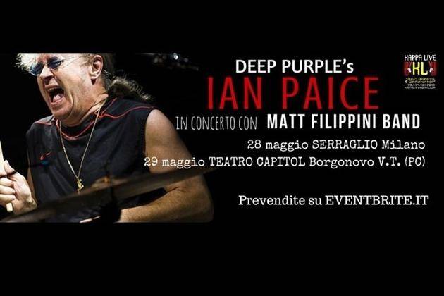 Torna in Italia Ian Paice, due date per il leggendario batterista dei Deep Purple