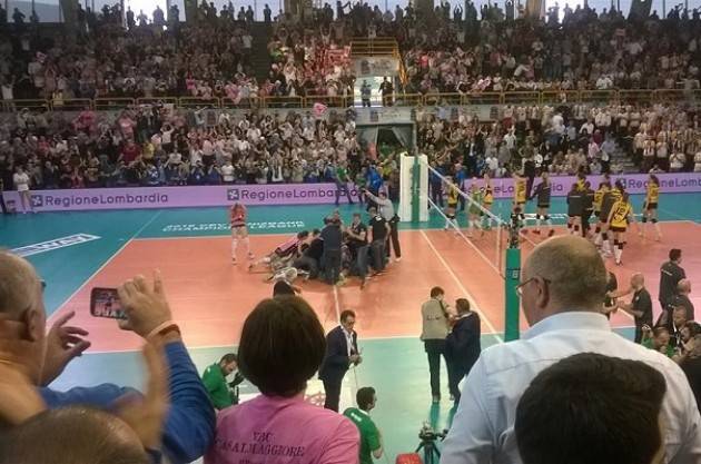 La Pomì di Casalmaggiore campione D’Europa . Batte la Vaki di Instambul 3 a 0