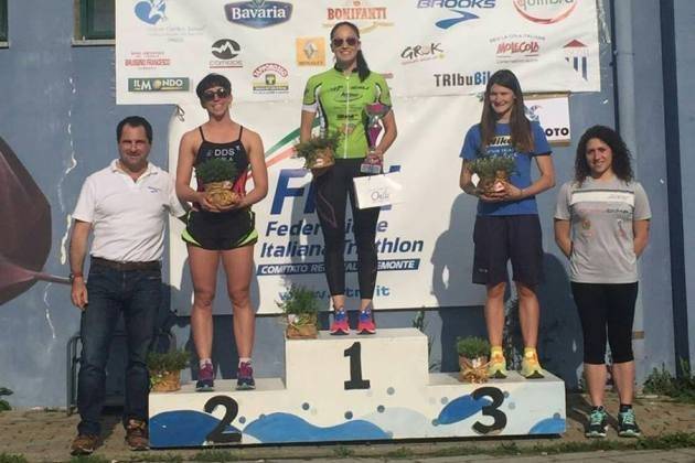 Triathlon Cremona Stradivari, Giulia Sforza vince il triathlon Sprint a Pinerolo