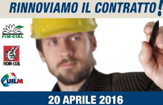 I metalmeccanici sono in sciopero anche a Cremona per il rinnovo del contratto.