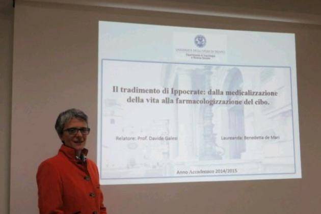 Arnaldo De Porti: ‘Il cibo è la migliore medicina per non assumere medicine’