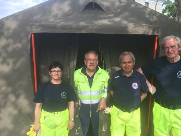 Madignano: Esercitazione Protezione Civile Gerundo
