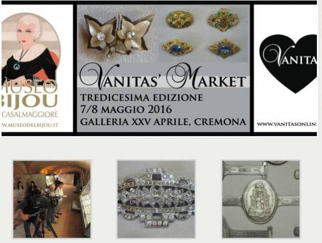 Vanitas’ Market incontra il Museo del Bijou di Casalmaggiore