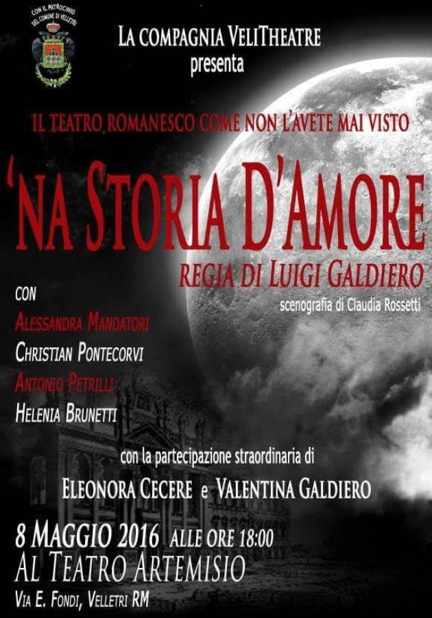 La Compagnia VeliTheatre presenta ‘Na storia d’amore