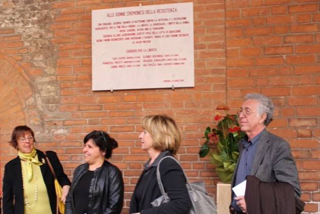 A Cremona Omaggio alle donne cremonesi della Resistenza