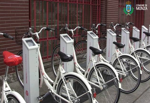 Monza - Il bike sharing c'è 