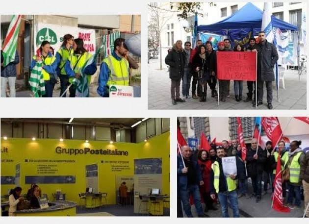 Privatizzazioni Poste Italiane, 23 maggio sciopero in Lombardia