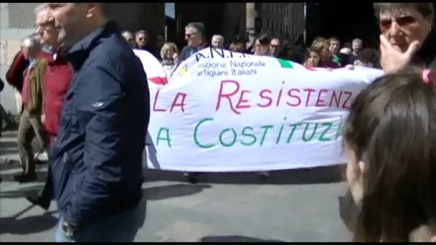 (Video) Cremona  Un 25° Aprile di Liberazione e Speranza Il corteo ed i comizi