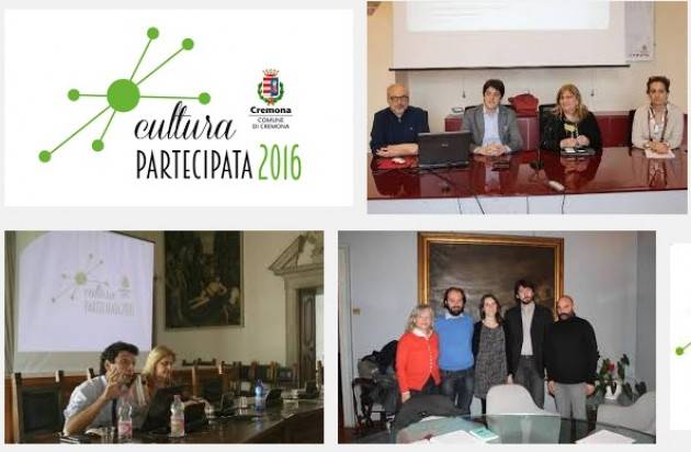 Cremona Cultura Partecipata 2016:entro il 30 aprile la presentazione dei progetti